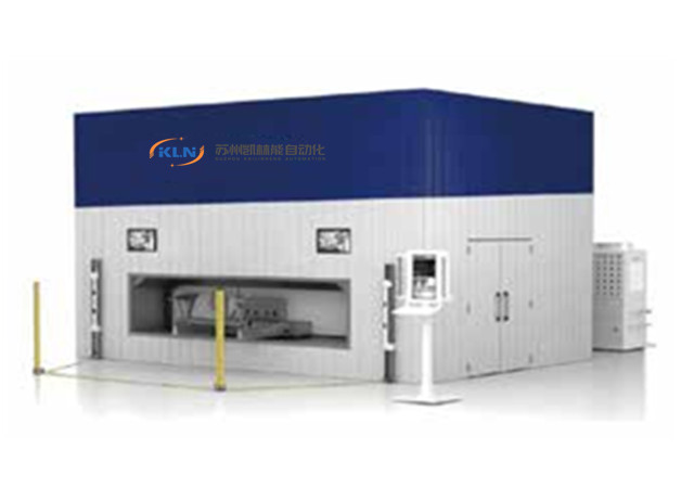 Front and rear bumper punch welding equipment